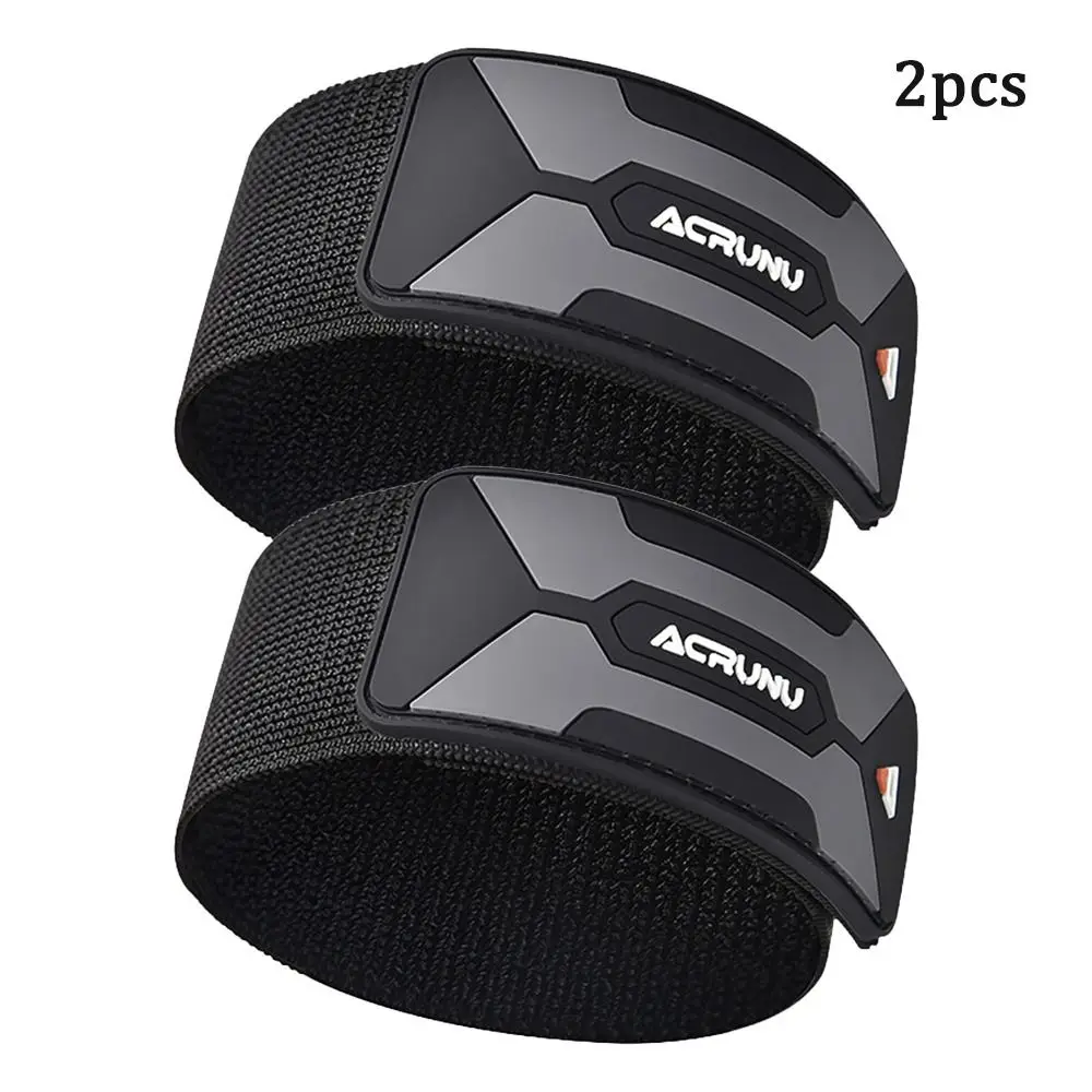 1/2pcs Easy To Use With Reflective Cycling Ankle Fastening Belt Cycling Climbing Bike Ankle Leg Clips MTB Bicycles Trouser Strap