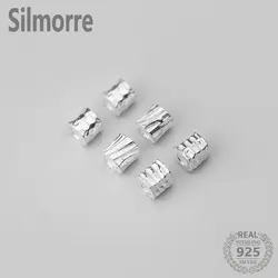 5.5*5.5mm 925 Sterling Silver Charm Spacer Beads Loose Beads for Bracelet Necklace Diy Jewelry Making