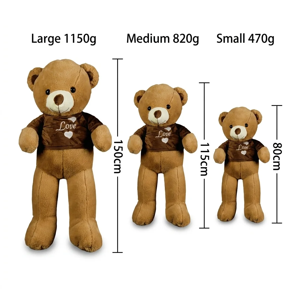 Stage Magic Giant Teddy Bear Appearance Prop Foldable Plush Bear