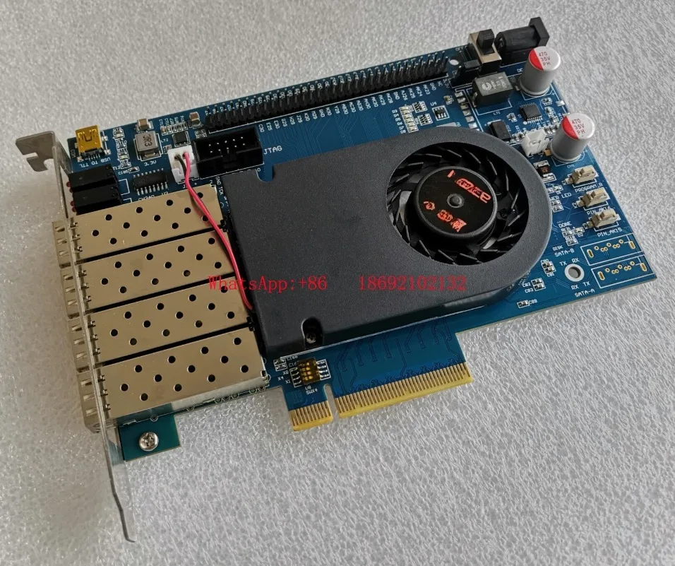 

2026 New Fpga Development Board Pcie Kintex 7 Development Board XC7K420T SFP + 10G
