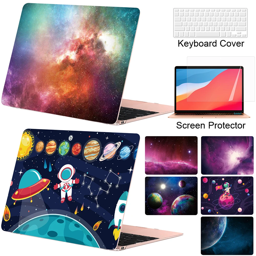 Case for Macbook Pro 16 Pro 13 M1 14 15 Touch Bar Air M2 11 12 Retina Hard Shell Printed Laptop Cover A2485 A2141 A2289 A1932