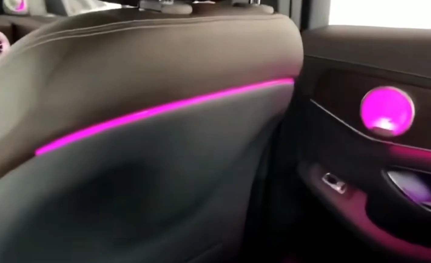 New For Mercedes Benz GLC front and rear turbocharged light spassenger atmosphere lights rear backrest atmosphere lights