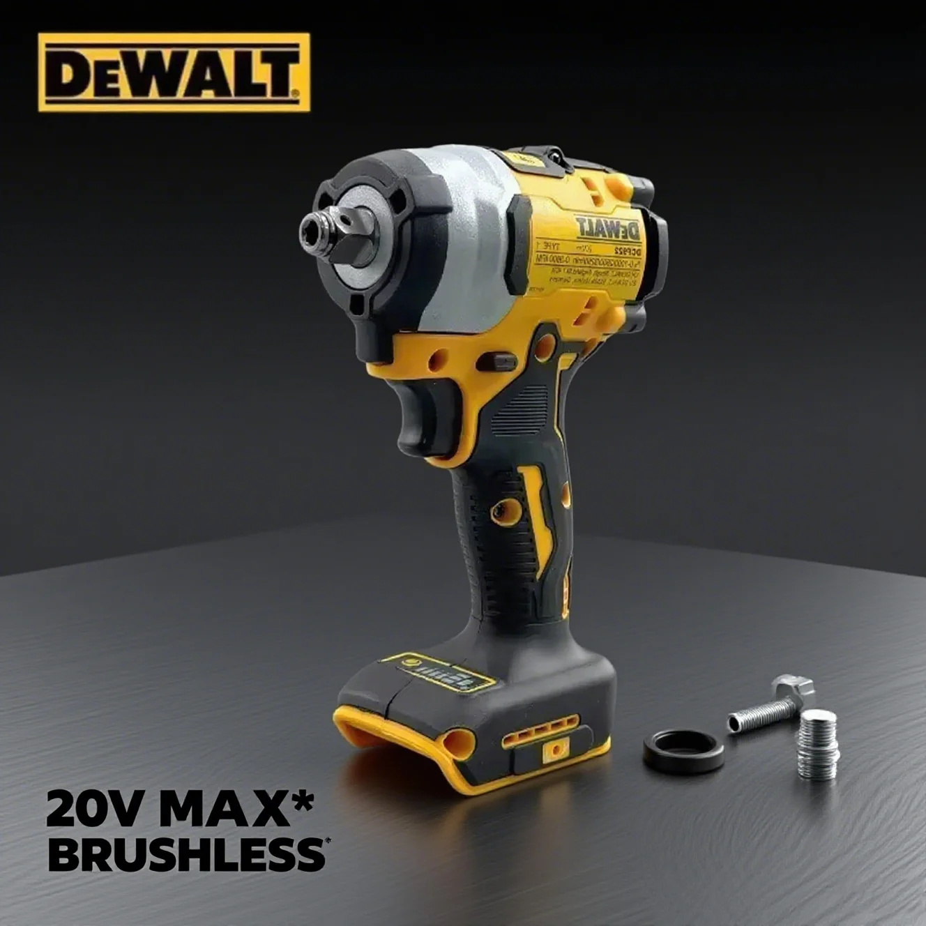 Dewalt DCF922 Chave de impacto sem fio recarregável de alto torque universal 20V Bateria Ferramentas elétricas