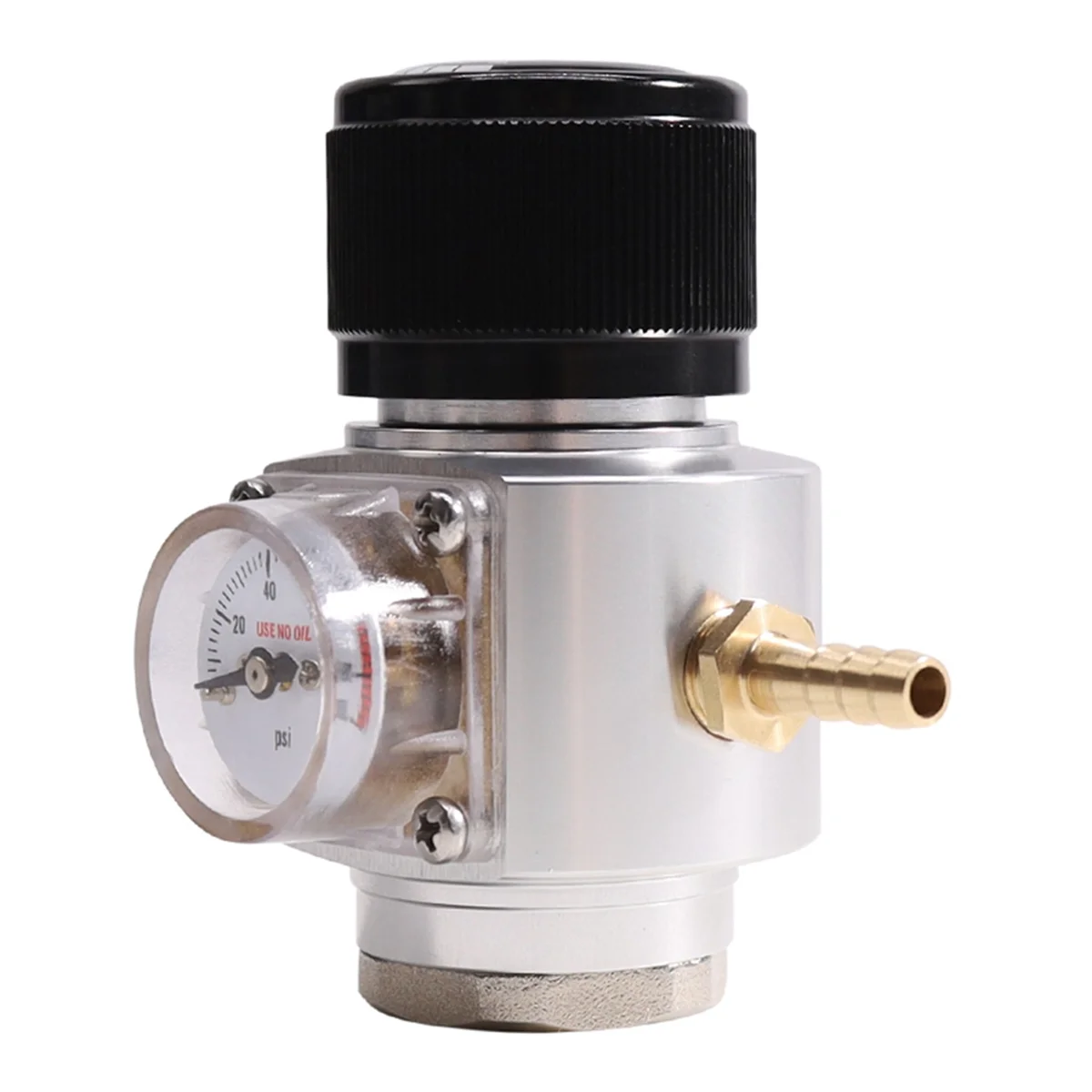 

A04I Mini Gas Regulator Soda Regulator Co2 Charger 0-90PSI for Soda Maker Beer Soda Bottle TR21-4 A