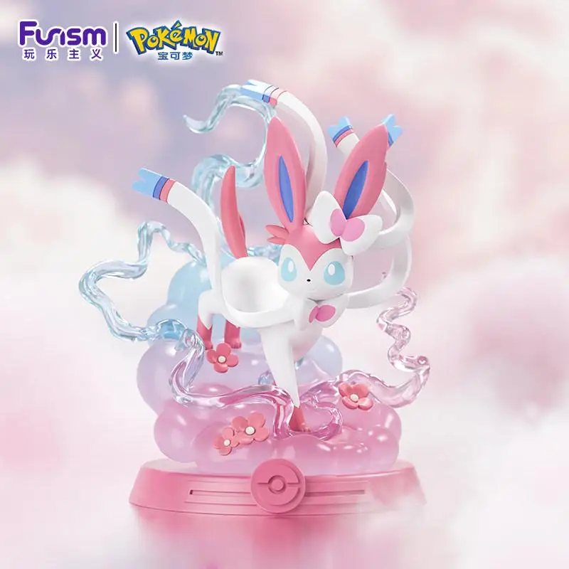 

Funism Vaporeon Pokemon Figure Official Blind Box Collectible Statue Anime Game Fan Gift Desktop Decor Ornament