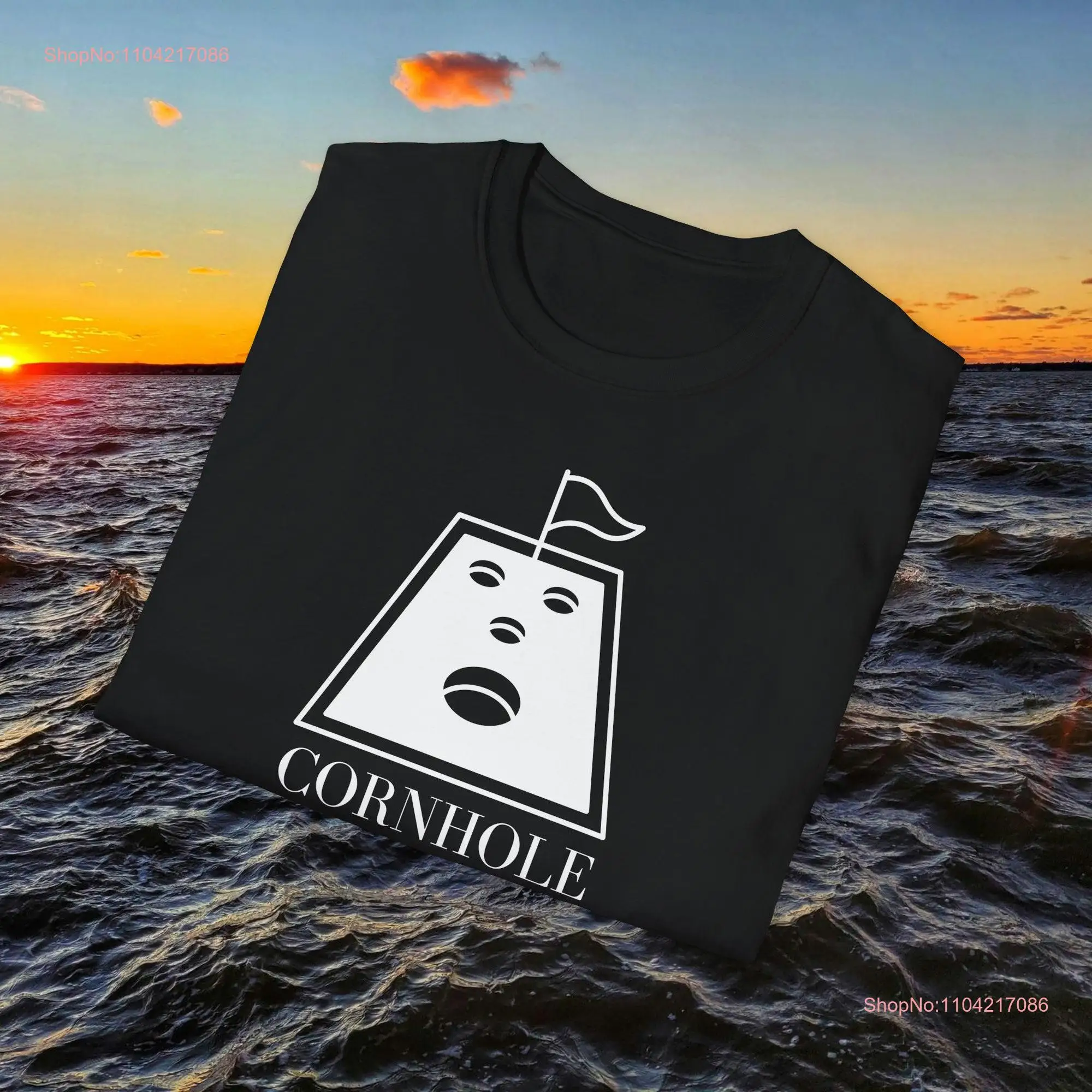 Cornhole T Shirt game sport player tee long or short sleeves