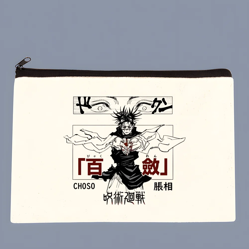 

jujutsu kaisen jjk choso Canvas coin purse custompattern logo storage pouch canvas bag new coin bag key coin purse