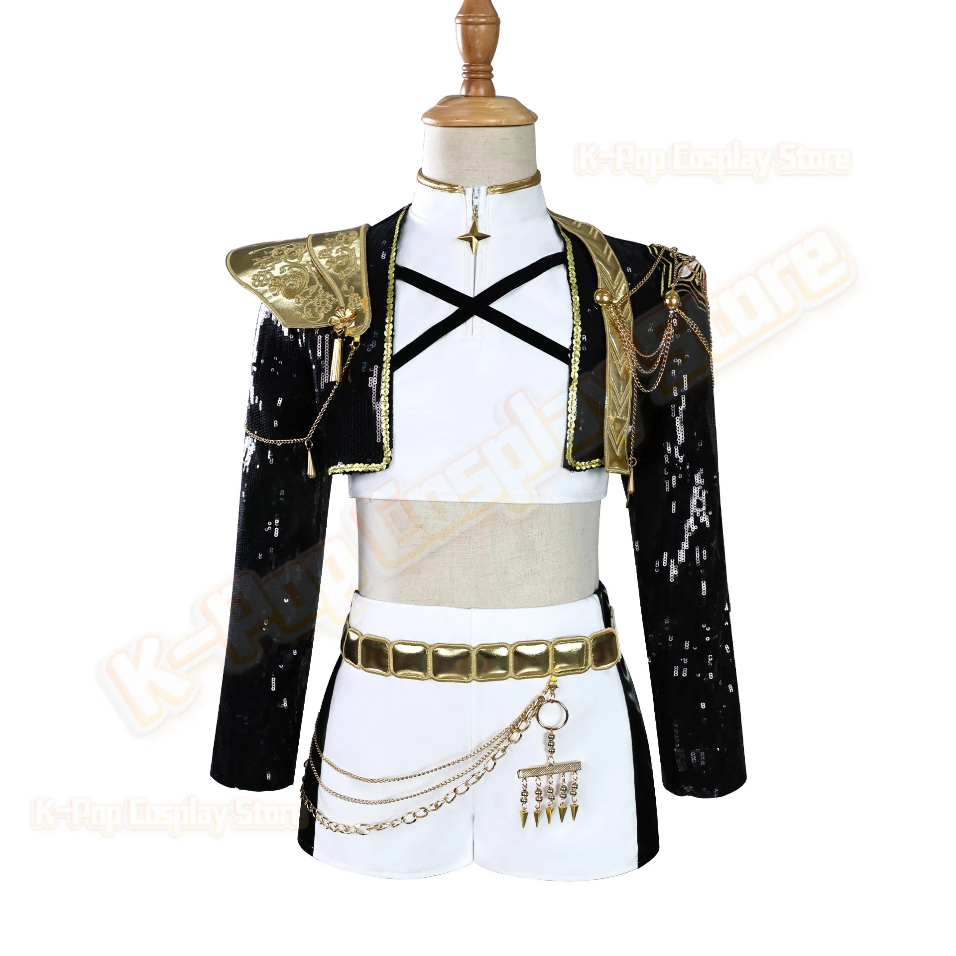 أطفال هنتركس ميرا رومي زوي أنيمي تأثيري حلي شعر مستعار KPop شيطان الصيادين موحدة للنساء الفتيات هالوين كرنفال الدعائم الطرف