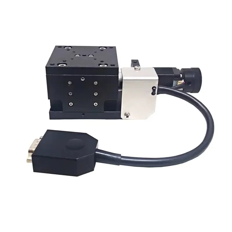 Mini Wedge-type Electric Lifting Platform Aluminum Alloy Motorized Lab Jack LiftingTravel 6mm/10mm/15mm