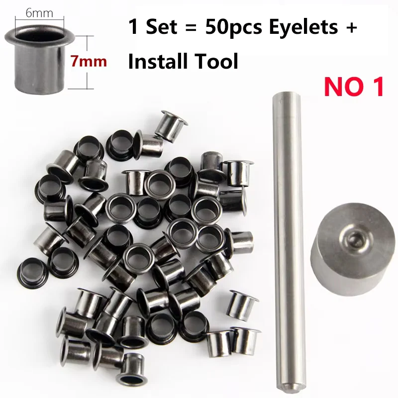 K-bainha Ilhó Rebites e Instalação Fix Tools Kydex Bainha Scabbards Fivela Pino do Prego mm mm 75 mm Tamanhos 50 Pcs