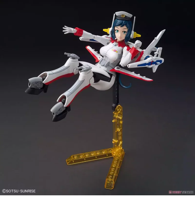 バンダイ-オリジナルのhgbf gundamアクションフィギュアアセンブリキット、戦闘機、mrs.loheng rinko、tkeshi、ioe'smotion、スーツ、モデルキット