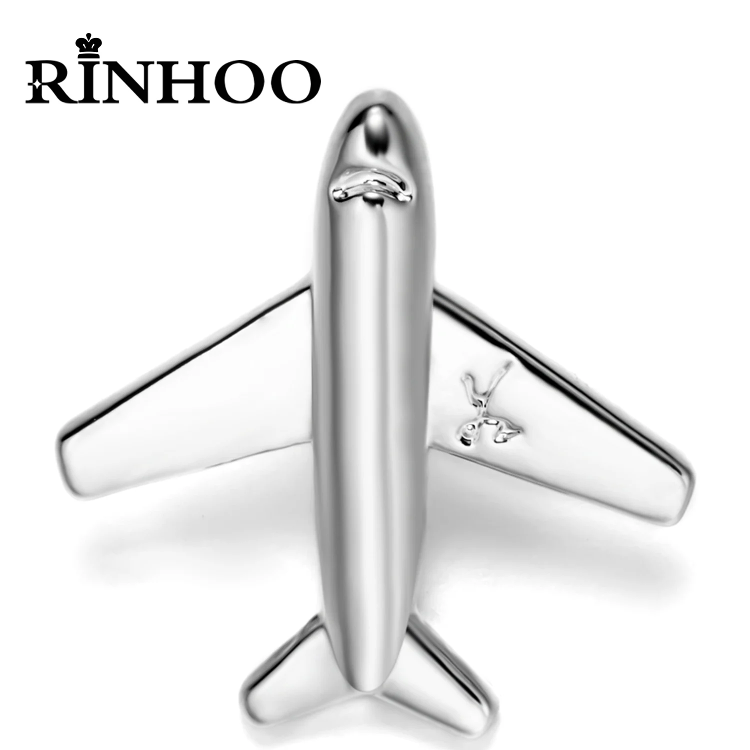 Rinhoo Fashion Alloy Women Men Enamel Brooches Pin Glasses Sunglasses Frame Scissor Aircraft Airplane Badge Lapel Button Jewelry
