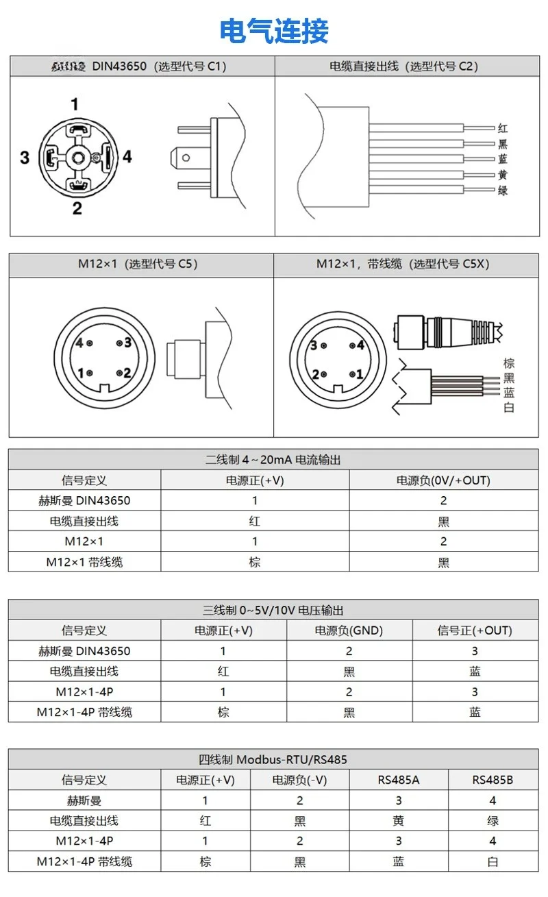 Compact pressure transmitter, industrial 0.1% high-precision pressure sensor pneumatic hydraulic hydraulic instrument