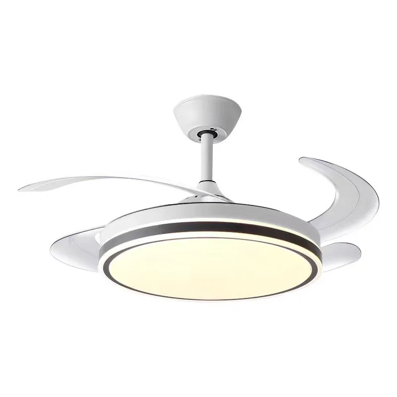 

Invisible fan light, living room dining room bedroom, full spectrum LED inverter ceiling fan light, lighting