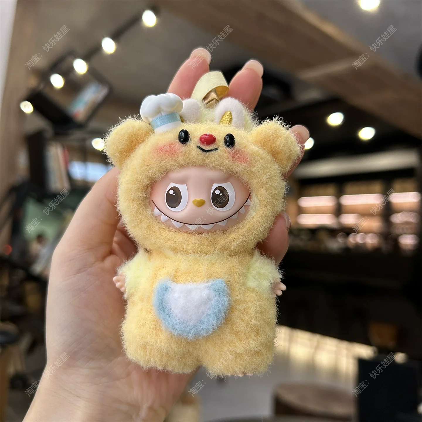 

Labubu Clothes Fourth Generation Heart Password Series Clothes Mini Labub Pendant Blind Box 4.0 Baby Clothes Replacement