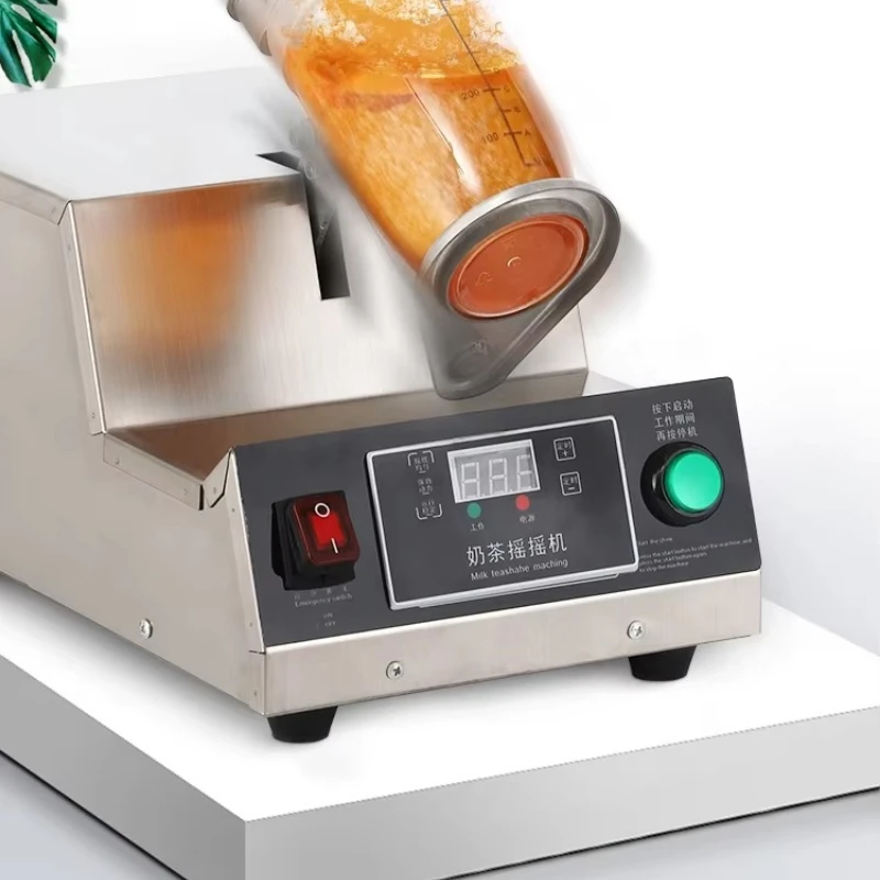Commercial automatic bubble tea shaker stainless steel milk tea shaker