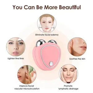 Electric facial massage for beauty, mini microcurrent device, anti-aging and wrinkle reducer, 3D Micro current, home, 3 gears 8 Main Sales Facial Massage - №4