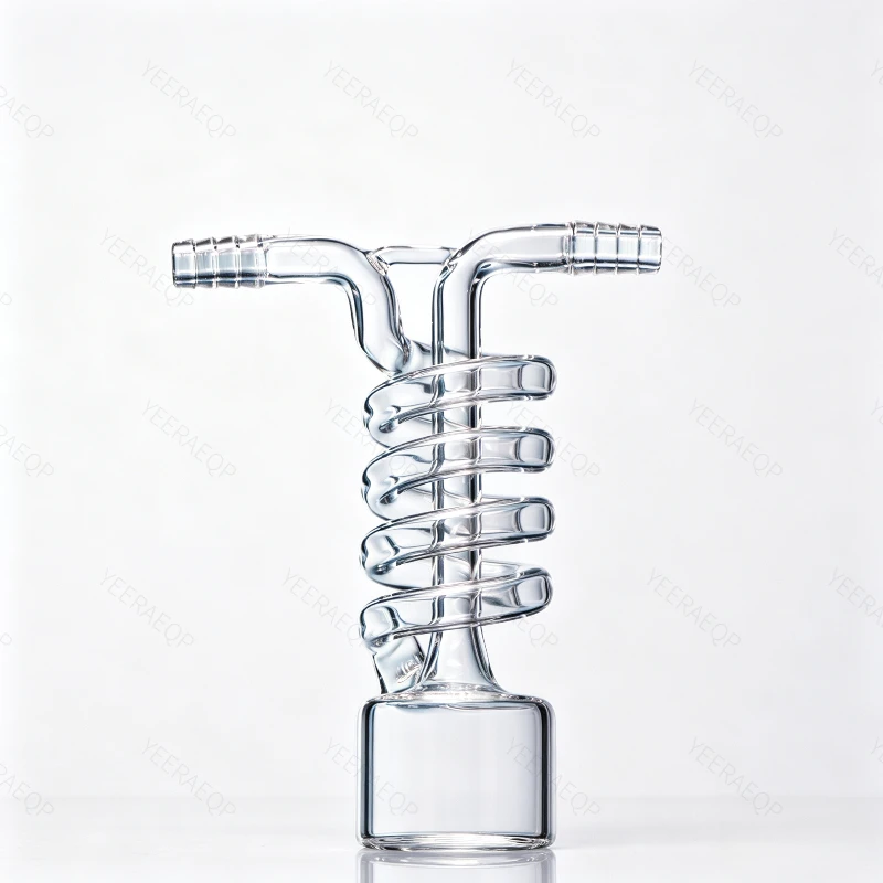saieise-d19-coil-cold-trap-condenser-integrated-vacuum-high-temp-resistant-borosilicate-glass-snake-cold-trap