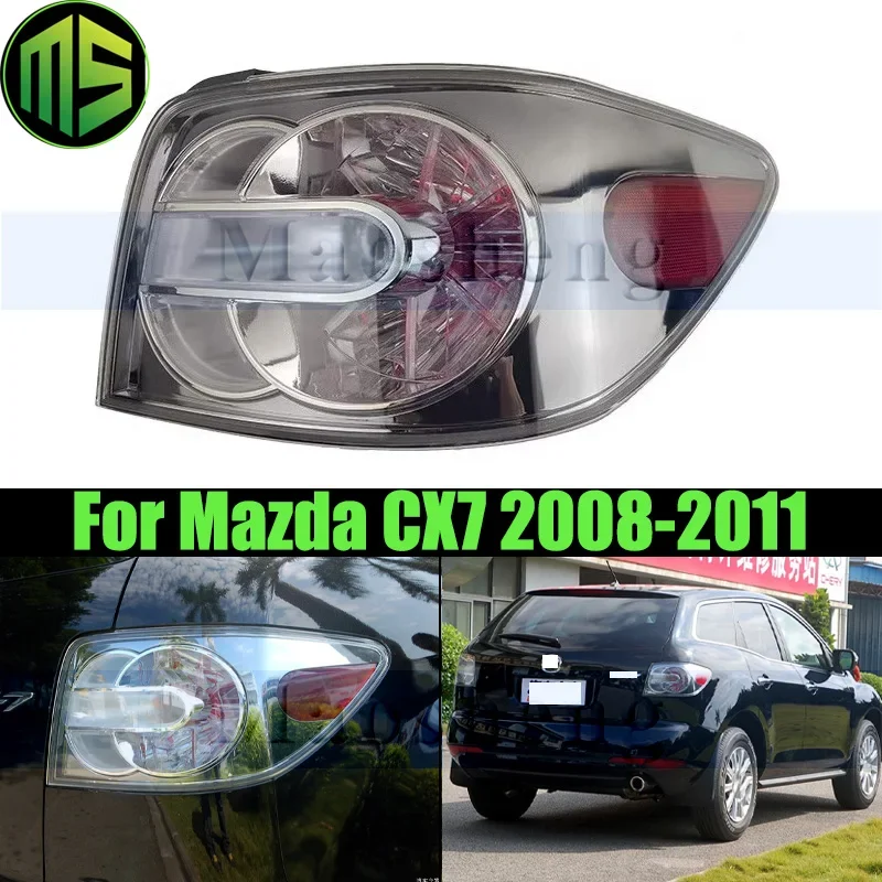 

Maosheng Rear Bumper Tail Light Tail Lamp For Mazda CX7 CX-7 2008-2011 Rear Taillight Taillamp Stop Brake Light Lamp