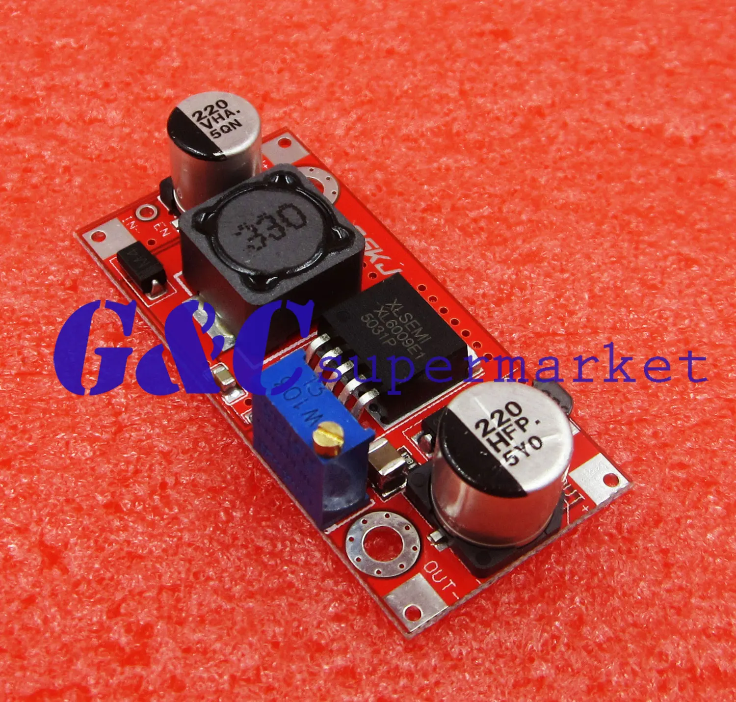 XL6009 DC Adjustable Step up boost Power Converter Module Replace LM2577 Step-up Module