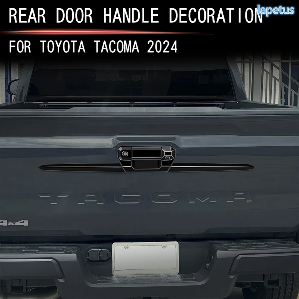 Achteruitkijkspiegel Passen Knop Schakelaar Knop Trim Stickers Cover Achterlichten Kofferdeksel Fit Voor Toyota Tacoma 2024 2025 Accessoires