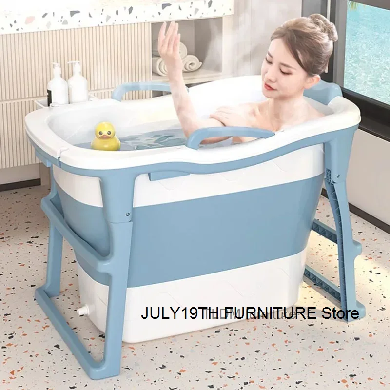 

Shower White Baby Bathtubs Kids Adults Women Foot Bath Adults Bathtub Baby Items House Baignoire Pliante House Accessories