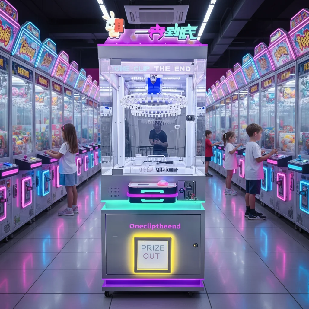 

New Model One-Claw Win Doll Machine | Dual-Payment | High-Revenue Arcade Claw Machine with Customizable Payment 1-Year Warranty