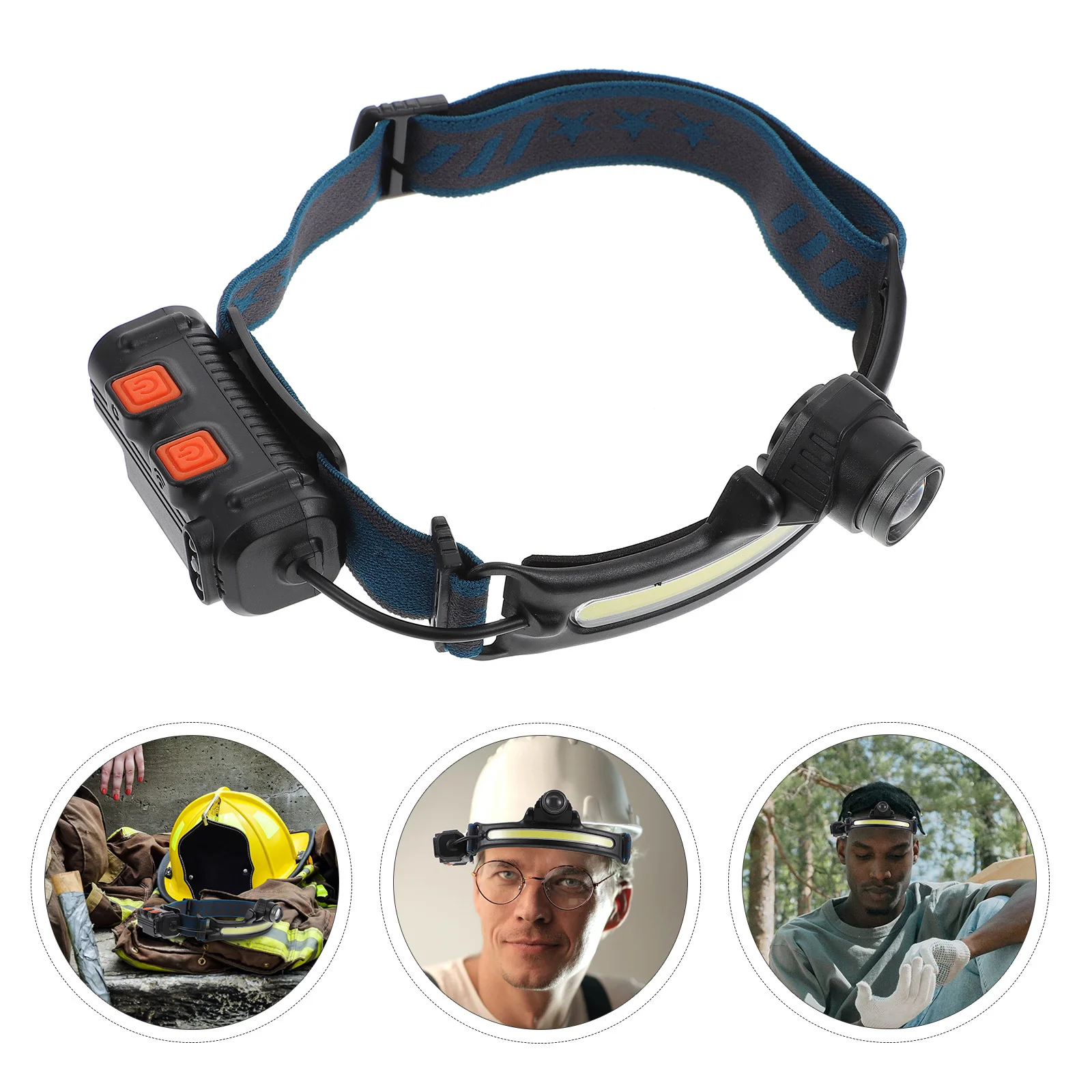 

Rechargeable USB Chargeable Waterproof Inductive Headlamp Outdoor LED Light Night Fishing Running Lamp Rechargeable Headlamp