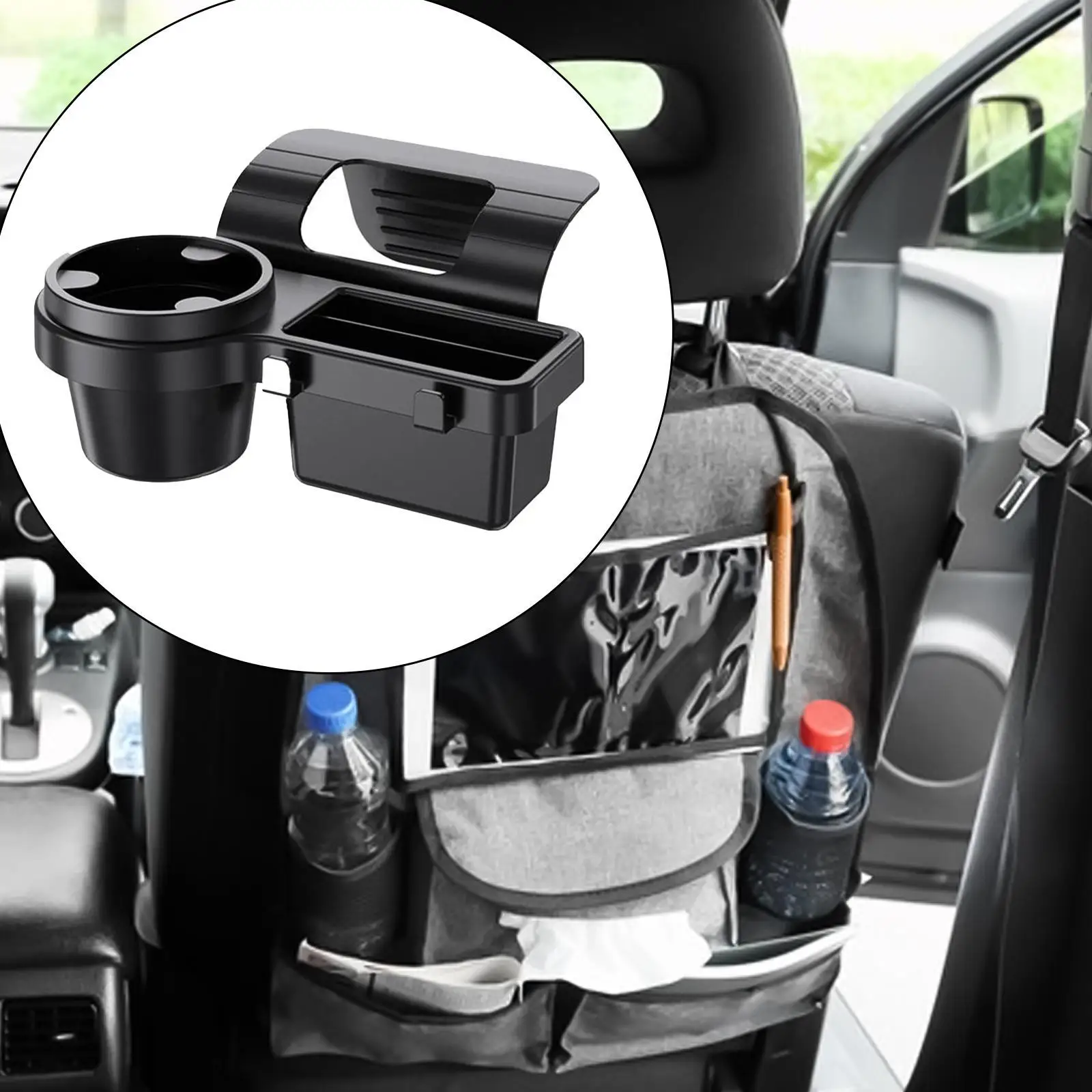 

Car Window Storage Box Car Interior Organizer for Cards Keychain Items