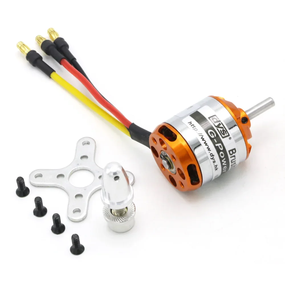 DYS D2836 750KV 880KV 1120KV 1500KV Motore Brushless 2-4S Per RC ad ala fissa/MultiCopter/QuadCopter/Aerei multiasse
