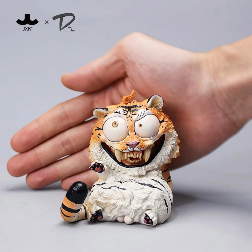 In Stock JXK&D2 The Chinese Zodiac Series-Tiger Figurine 1/6 Scale Simulation Doll Model Desktop Ornament Fit 12'' Action Figure