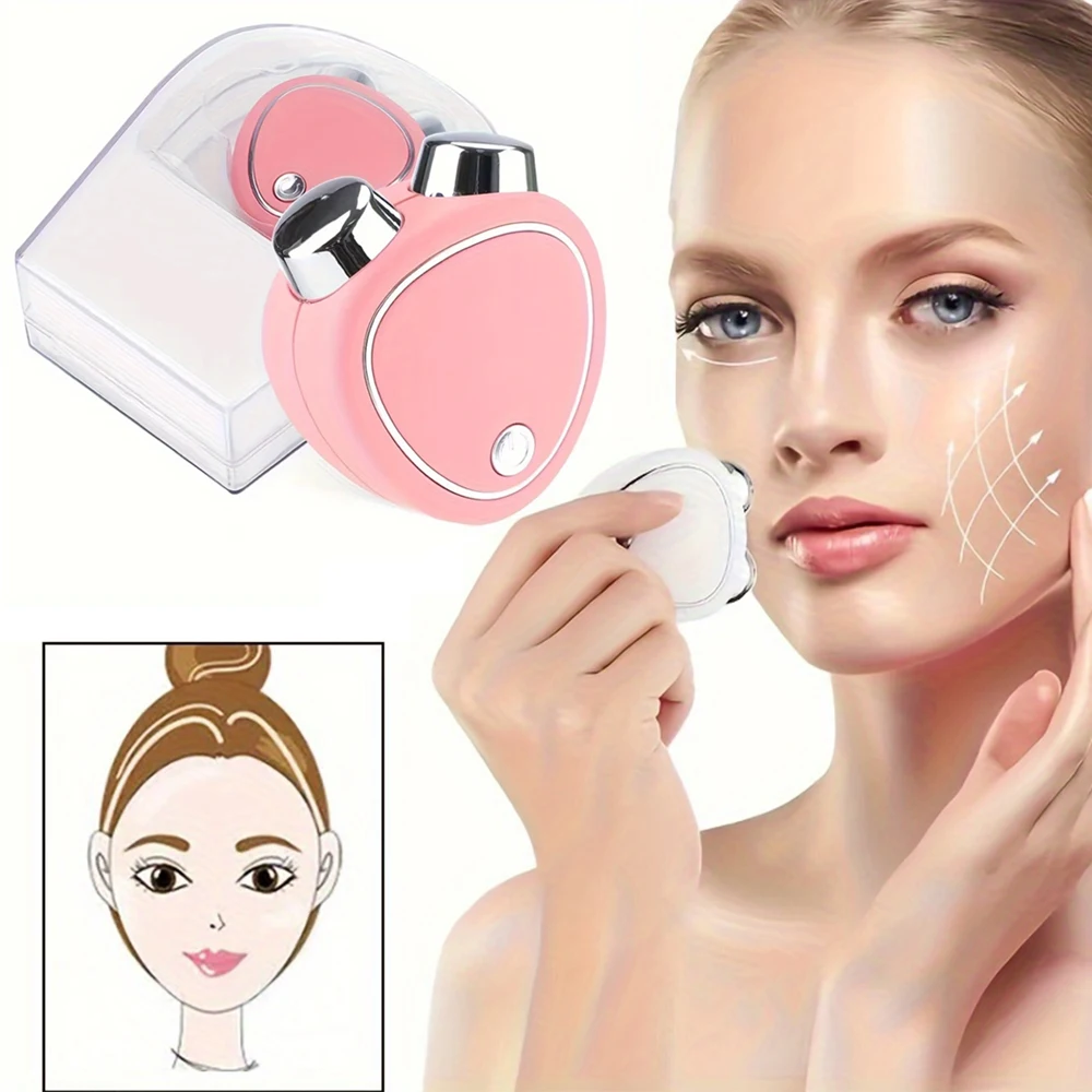 Mini Facial Beauty Instrument Portable Face Slimming Massager Skin Care Slimming Chin V Face Firming Facial Lifting Machine