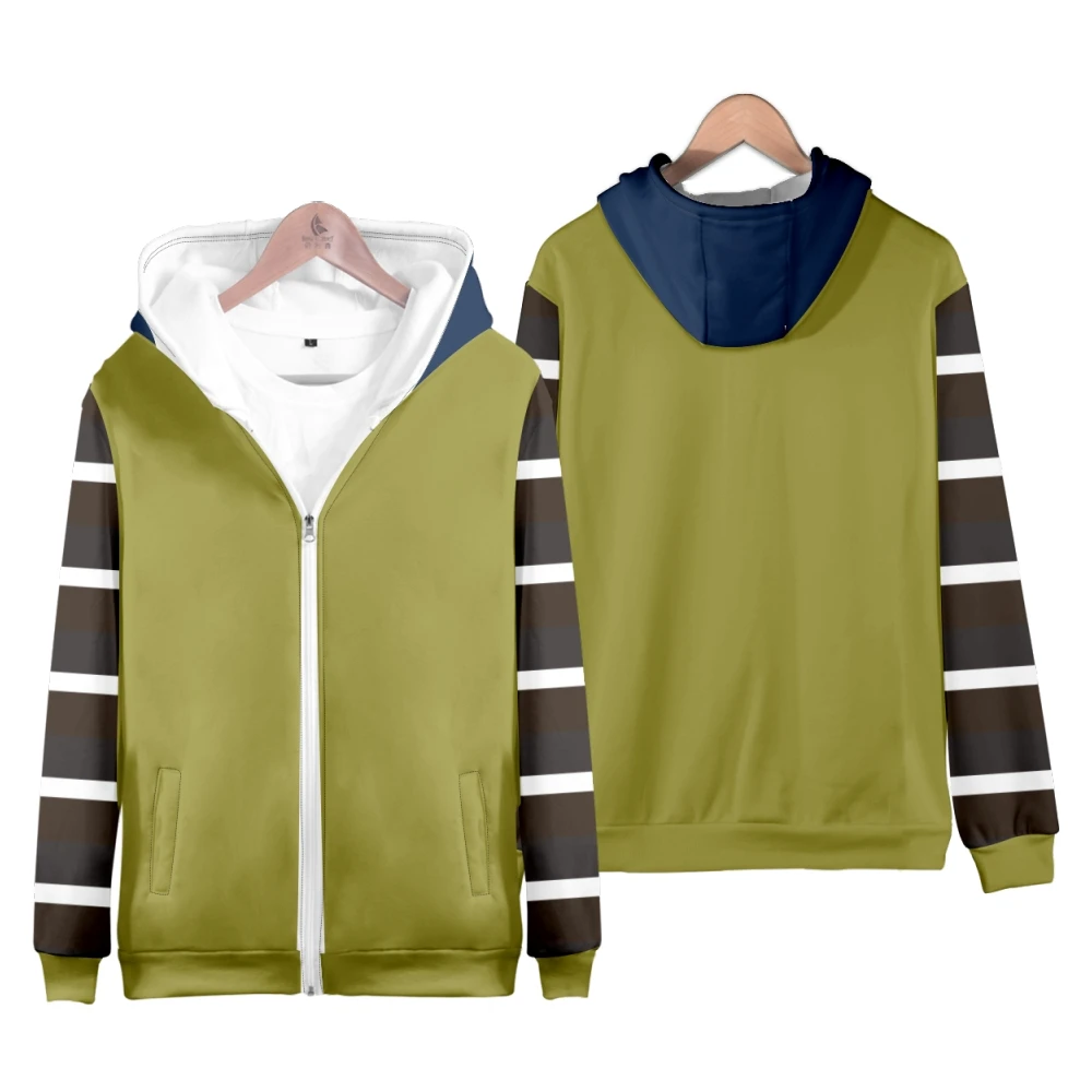 Anime Creepypasta Ticci Toby Cosplay Costume Unisex 3D Hoodie Sweatshirt Streetwear Hip Hop Fashion Zipper Hooded Jacket