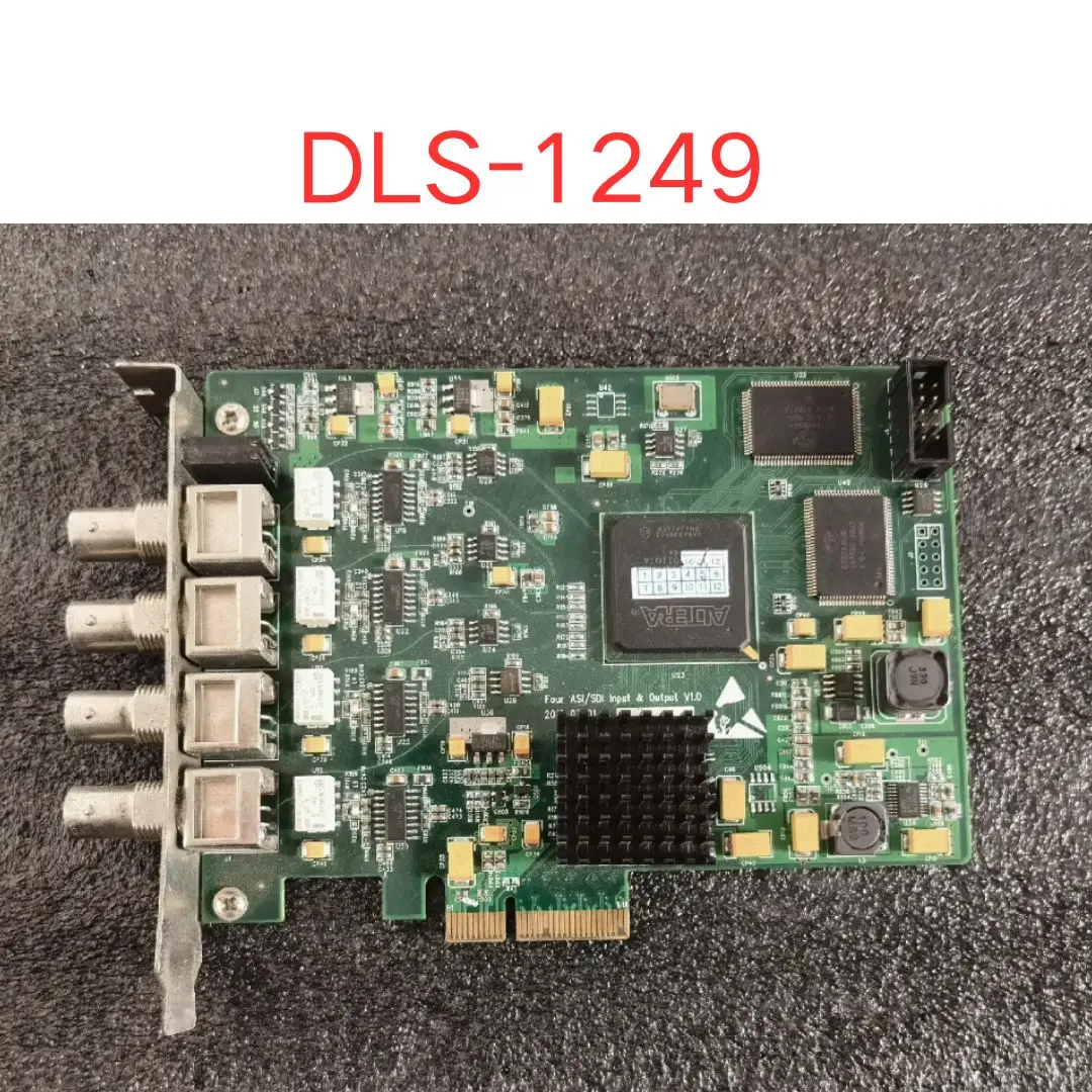 Second-hand DLS-1249 Four ASI/SDI Input Output V1.0 Acquisition Card