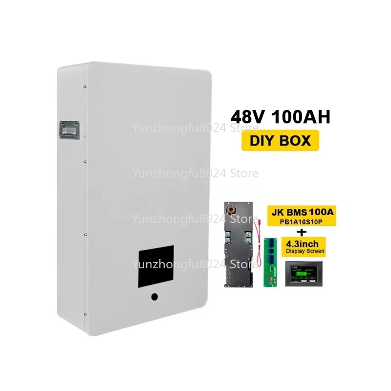 

5kw Box Metal Wall-mounted Battery Box DIY Battery Box Lifepo4 Battery