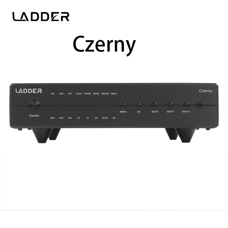 Escada Czerny Decodificador Digital DAC com Arquitetura R2R DSD 24BIT 768K DSD1024 PCM1536 Conversor de sinal de áudio de alta resolução