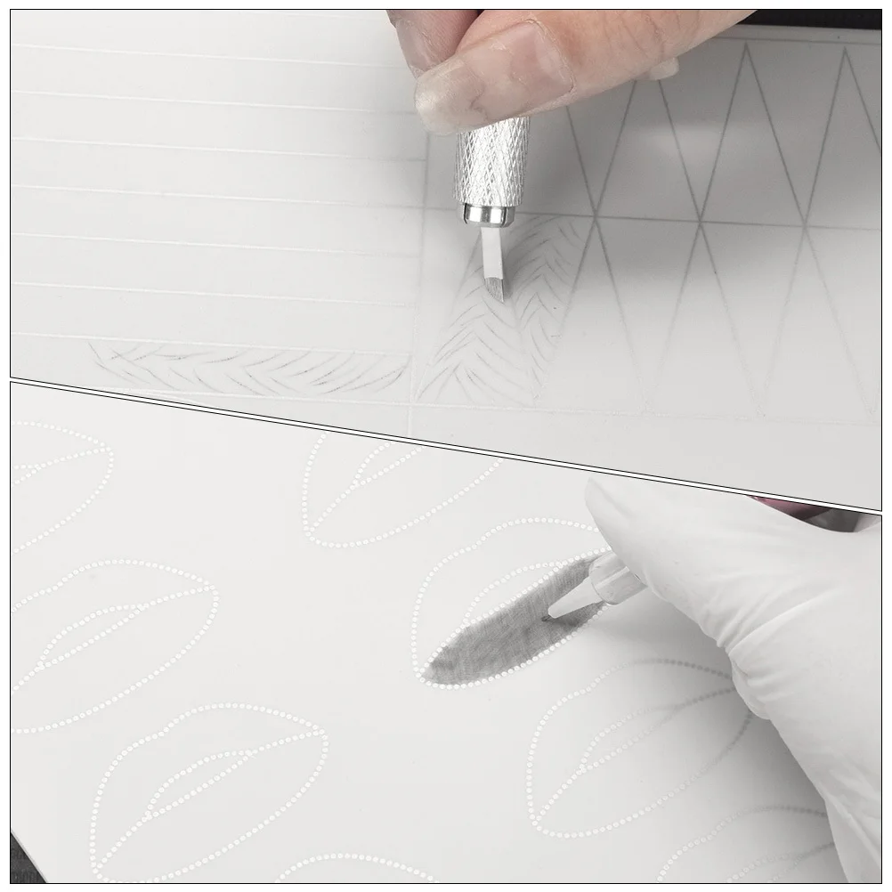 

Lip Tattoo Silicone Practice Skin Thick Double Side Use Microblading Training Skin for Tattooing Tattoo Practice