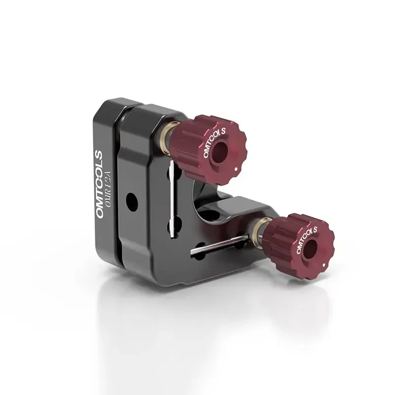 2-Axis Lens Mounts O-Shaped Optical Elements Closed Jack Screws Lenses Widely Applied Adjustment Optics Instruments 6061-T6