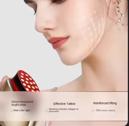 device with colored light lifting, facial massage, vibration, and heatingElectric home