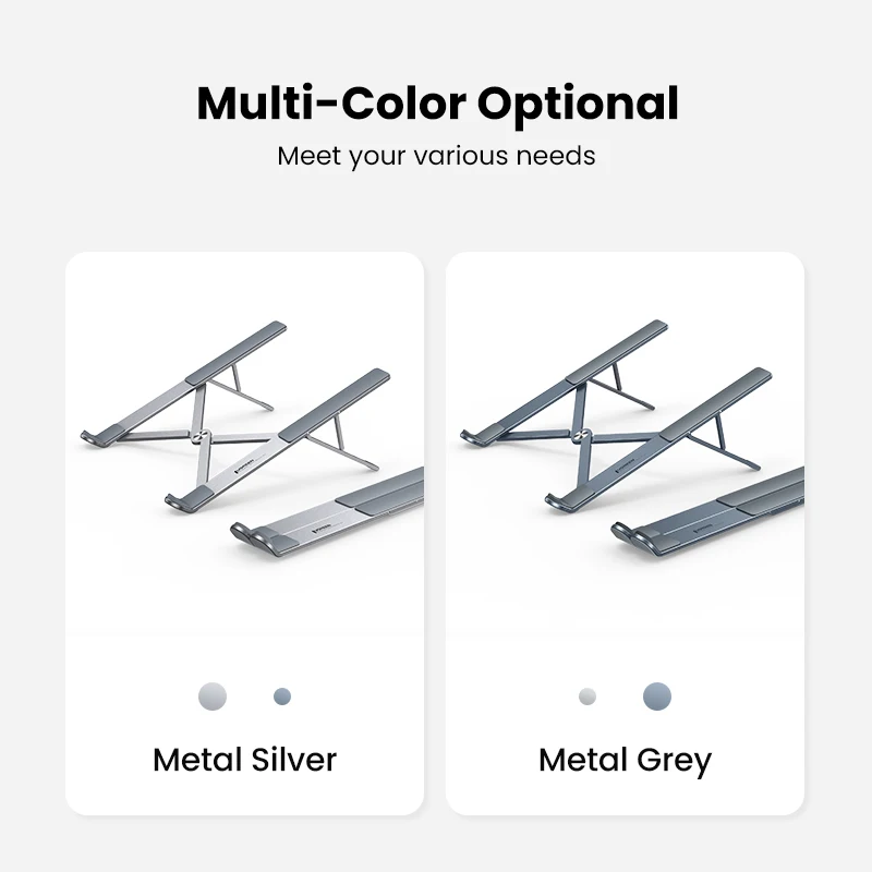 UGREEN Laptop Đế Đứng Dành Cho MacBook Air Pro Có Thể Điều Chỉnh Nhôm Xách Tay Giá Đỡ Máy Tính Bảng Laptop Hỗ Trợ Macbook Giá Đỡ