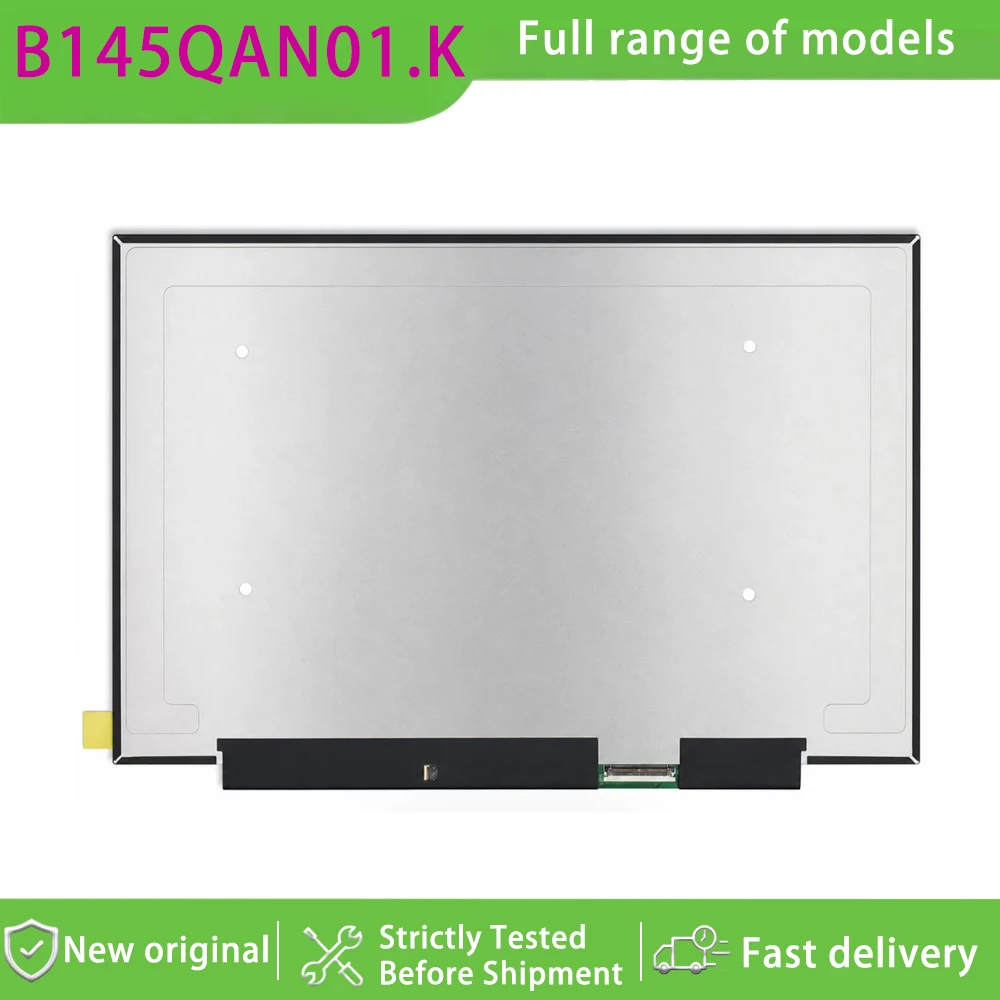 B145QAN01.K 14.5 Inch Wqxga 16 10 Aspect Ratio Ips Grade Lcd Display Panel Matte Non-touch  90hz Refresh Rate for Laptop