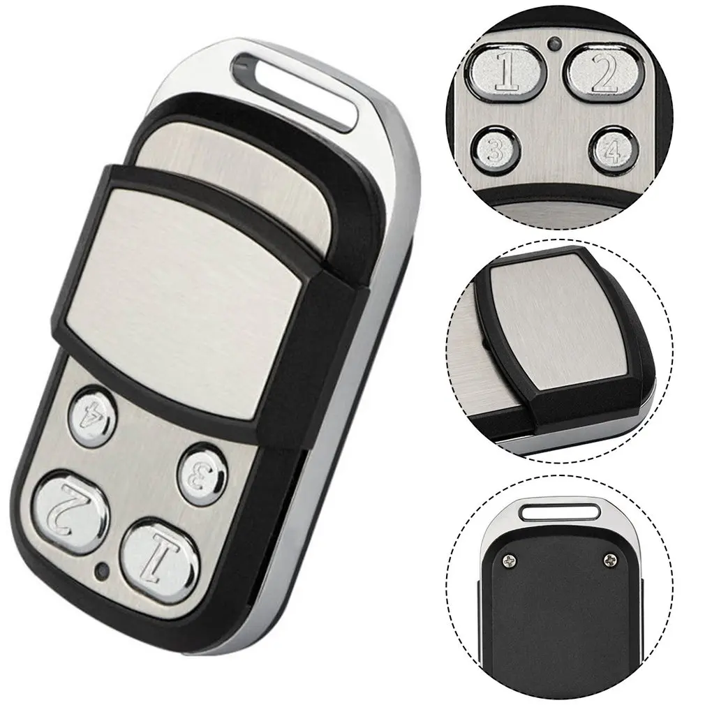 Garage Door Remote Control 433Mhz 4 Channel Gate control For Garage Command Opener Alarm Remote Control