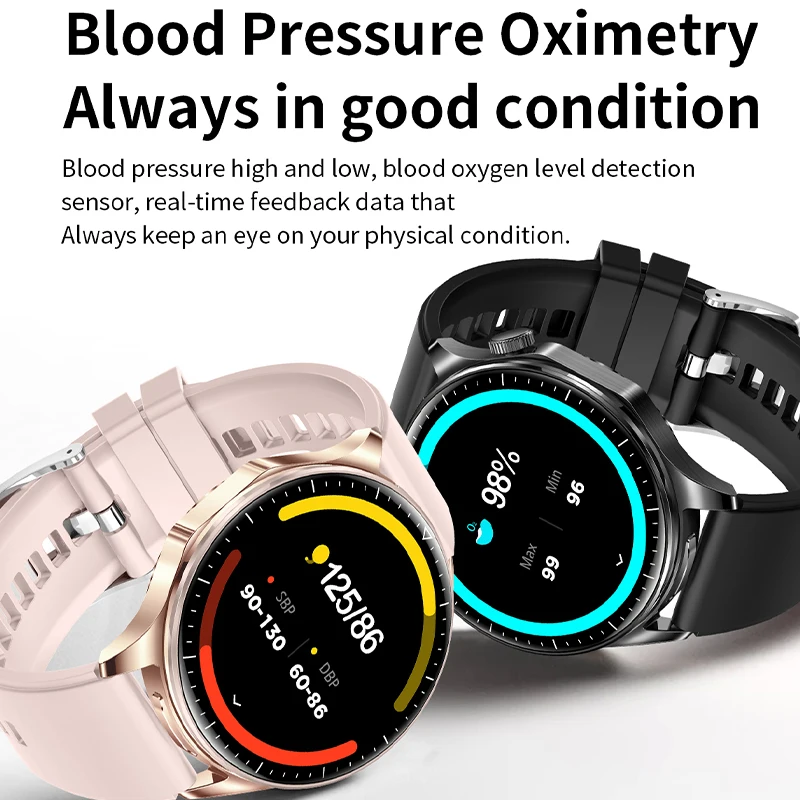 

Men's 5.0 Bluetooth Connected Watch With 1.43-inch AMOLED Screen And 466 * 466 Resolution Heart Rate Health Monitoring Watch