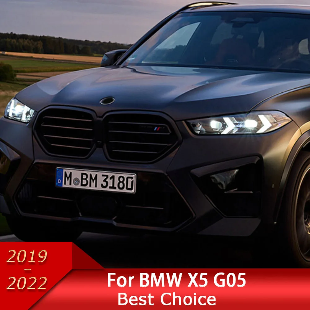 

Автомобильная осветительная лампа для модификации для BMW X5 G05 2019-2022, динамический сигнал, передняя фара, автомобильные аксессуары