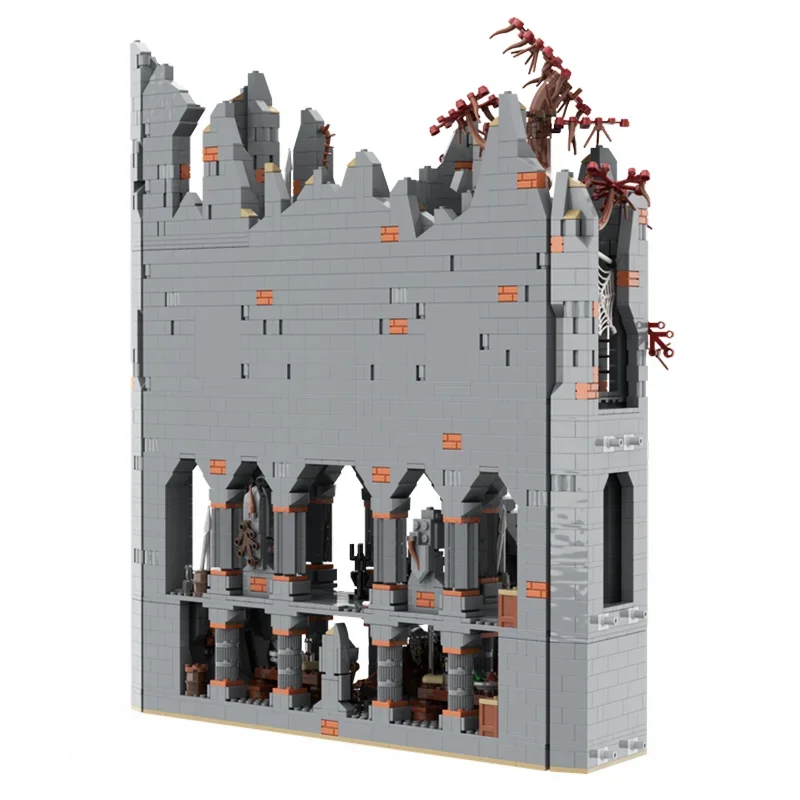3571PCS Ring of The Rings Dol-Guldur Architecture Model Moc Collector's Edition Building Blocks | Learning & Display Toys Gift