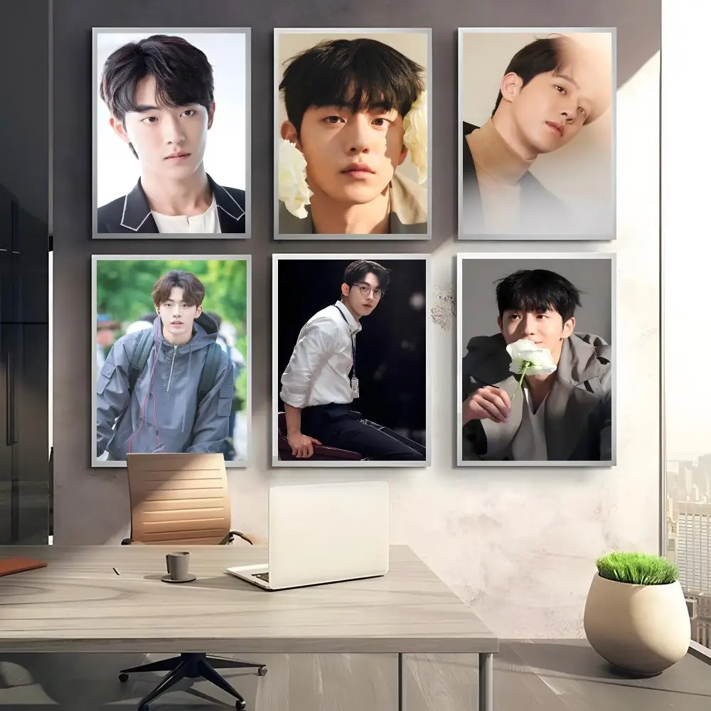 Tall Handsome Model N-Nam Joo hyuk Poster Sticky Waterproof Coffee House Bar Room Wall Decor Gift
