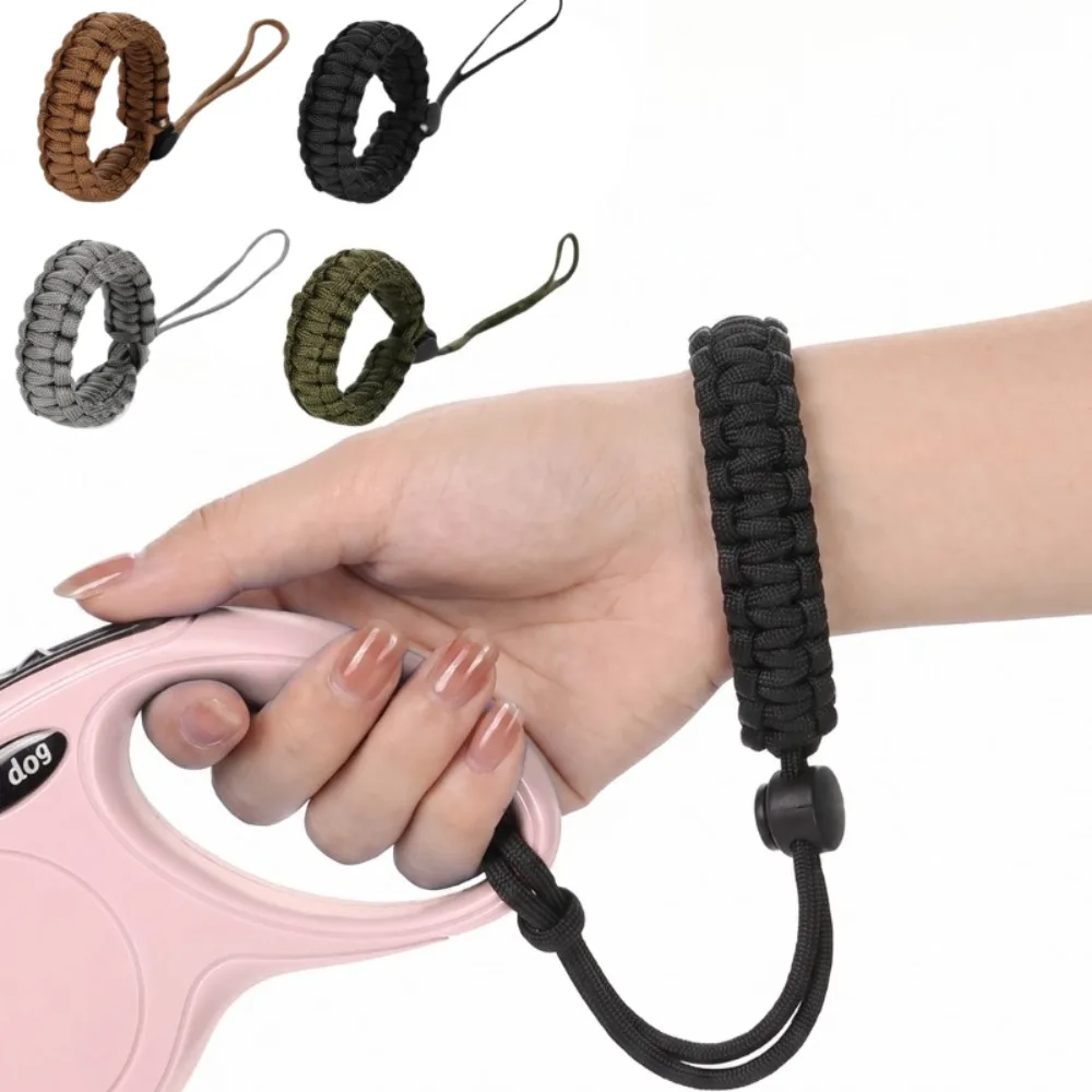 1 Stück Freihand-Hundeleine mit Anti-Fall-Handgelenkriemen, Verstellbares Armband für Einziehbare Welpen-Zugleine, Haustierzubehör