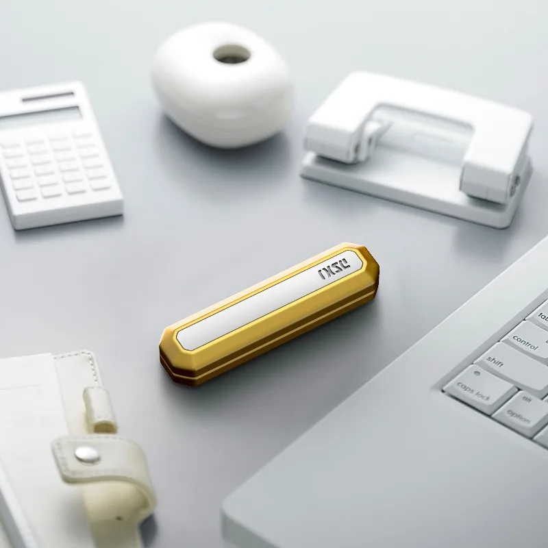 

DSXJ EDC Магнитный абзац Латунь Выделенная полированная механическая металлическая декомпрессионная карта на кончиках пальцев