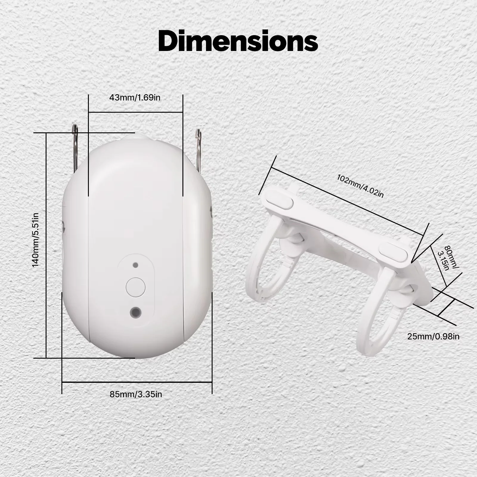 MOES Tuya ZigBee Smart Electric Curtain Robot Timing Auto Opener Closer Light Sensor App Remote Control Support Alexa GoogleHome view 6