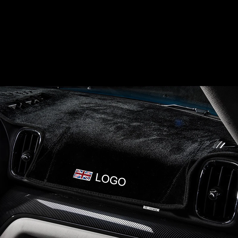 Interior for Mini Cooper F54 F55 F56 F57 F60 Auto Accessories Dash Mat Dashboard Decorative Cushion Light-Proof Pad Non-Slip Mat